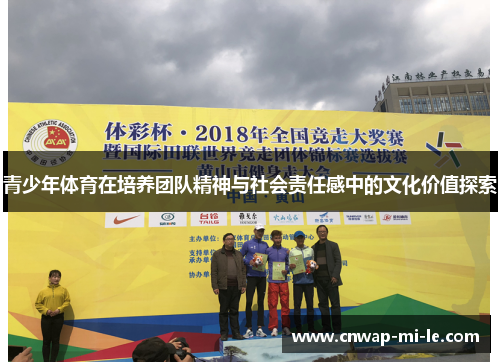 青少年体育在培养团队精神与社会责任感中的文化价值探索