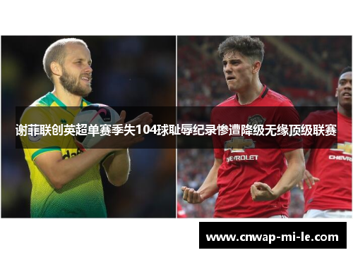 谢菲联创英超单赛季失104球耻辱纪录惨遭降级无缘顶级联赛